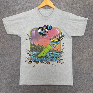 Vintage 1983 US Festival Concert Shirt Adult Small ? Music 80s Single Stitch